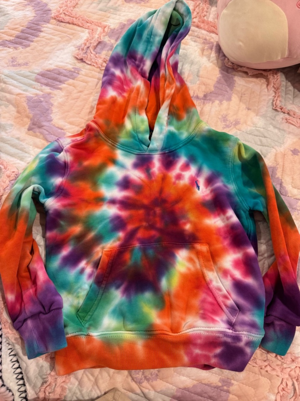 Polo by Ralph Lauren Multicolor Tie-Dye Hoodie